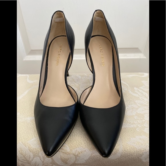 Marc Fisher Darlina Black Heel Size 6 - Picture 4 of 7